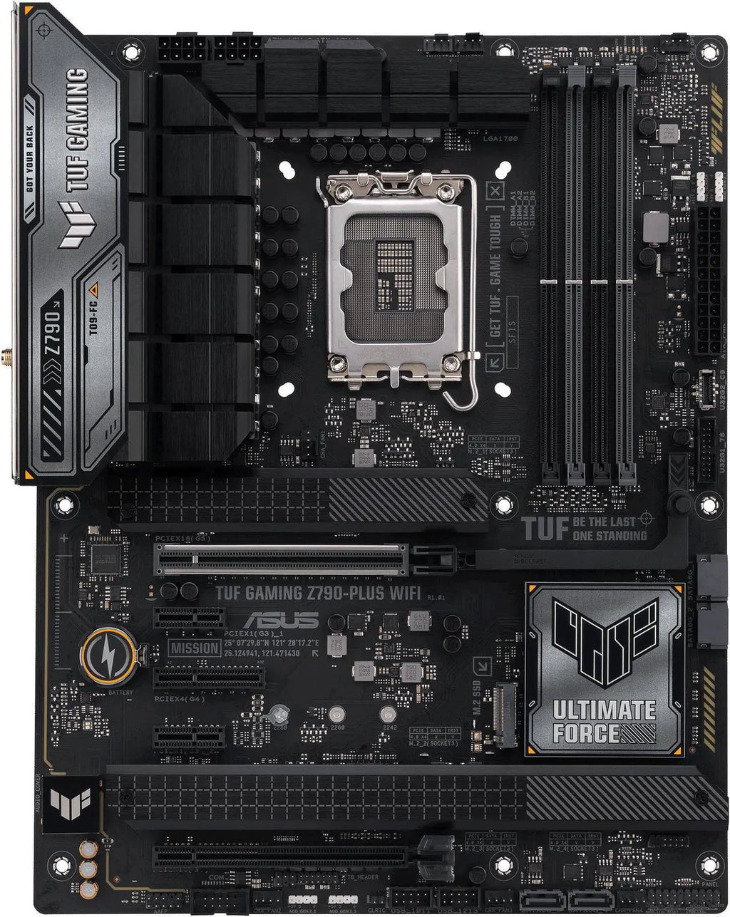 ASUS TUF Gaming Z790-Plus WiFi ATX LGA 1700 DDR5 Motherboard for 12/13/14th Gen Intel CPUs