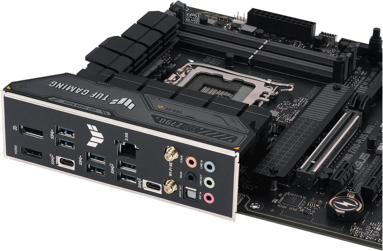 ASUS TUF Gaming Z790-Plus WiFi ATX LGA 1700 DDR5 Motherboard for 12/13/14th Gen Intel CPUs