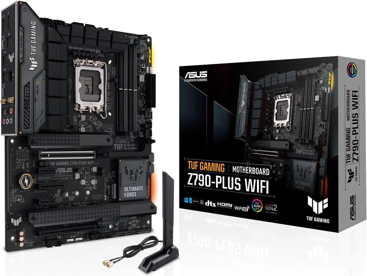 ASUS TUF Gaming Z790-Plus WiFi ATX LGA 1700 DDR5 Motherboard for 12/13/14th Gen Intel CPUs