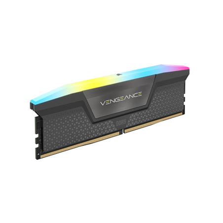CORSAIR VENGEANCE RGB 32GB (2x16GB) DDR5 6000MHz CL36 1.35V UDIMM INTEL XMP,AMD EXPO - Desktop Memory - Grey (CMH32GX5M2E6000Z36)