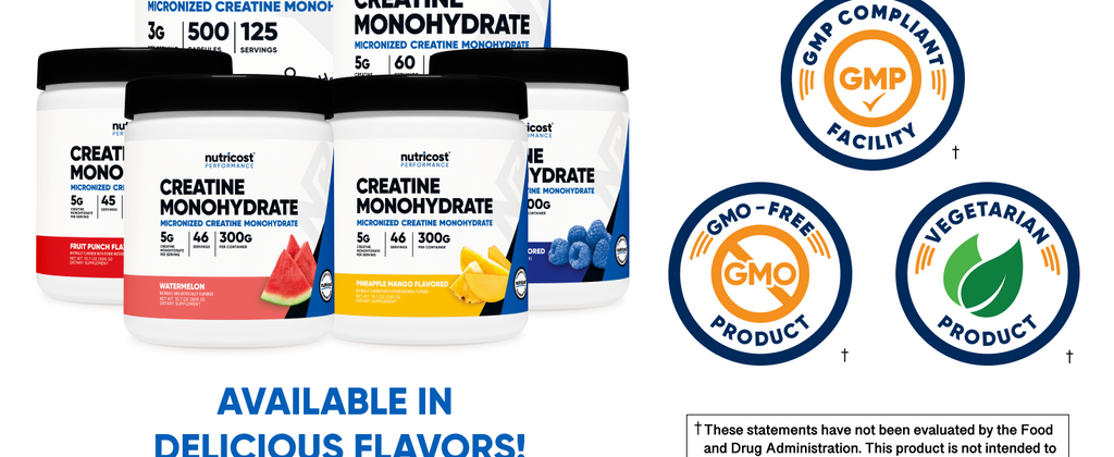 Nutricost Creatine Monohydrate Micronized Powder 500G