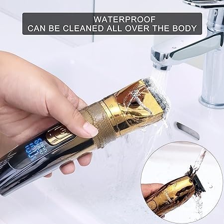 Hatteker™ Gold Edition Pro Grooming Kit Blade Trimmer Set