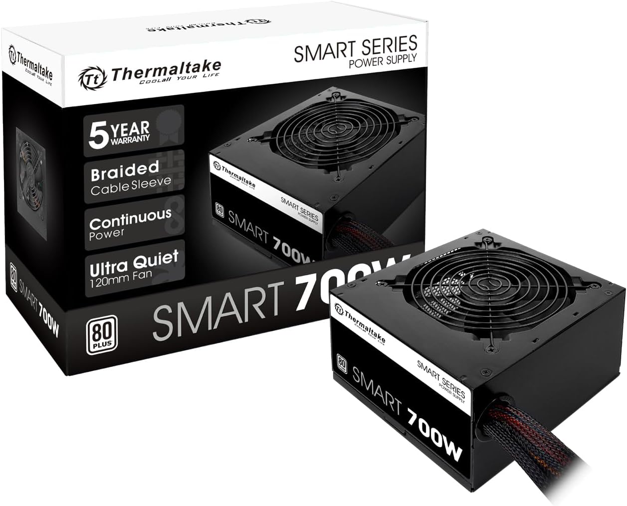 Thermaltake Smart 700-Watt Non-Modular Power Supply