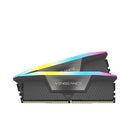CORSAIR VENGEANCE RGB 32GB (2x16GB) DDR5 6000MHz CL36 1.35V UDIMM INTEL XMP,AMD EXPO - Desktop Memory - Grey (CMH32GX5M2E6000Z36)