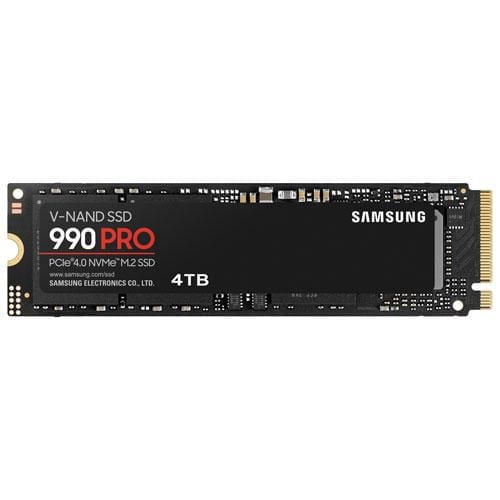 Samsung 990 Pro 4TB NVMe PCI-e Internal Solid State Drive (MZ-V9P4T0BAM)