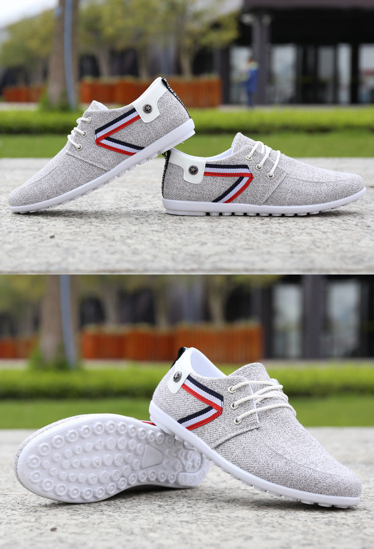 SoftStride Canvas Sport-Luxe Shoes
