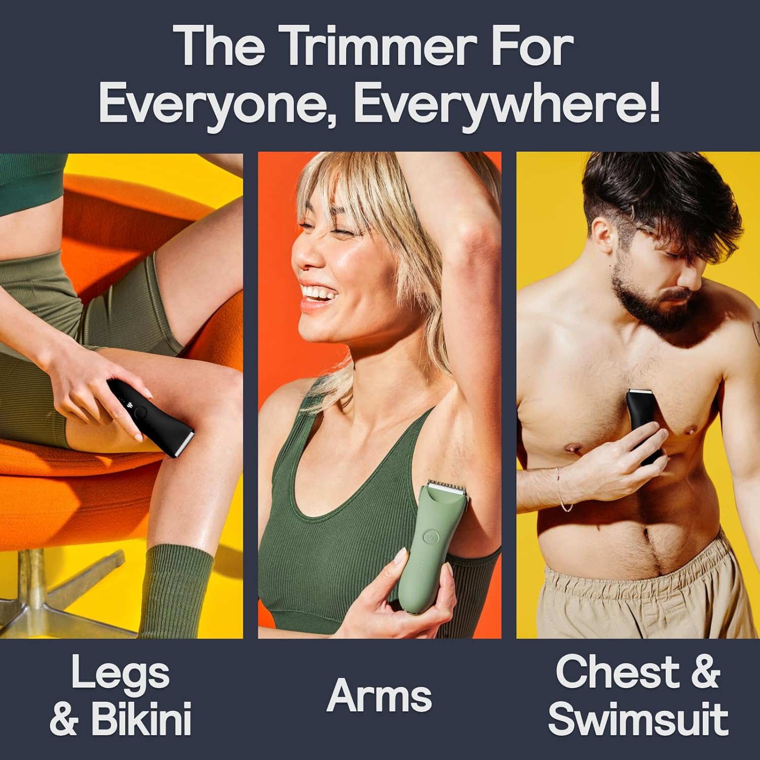Waterproof Groin & Body Trimmer