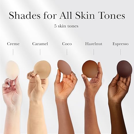 Nippies Nipple Covers for Women - Sticky Adhesive Silicone Pasties - Reusable Pasty Nipple Cover with Travel Box