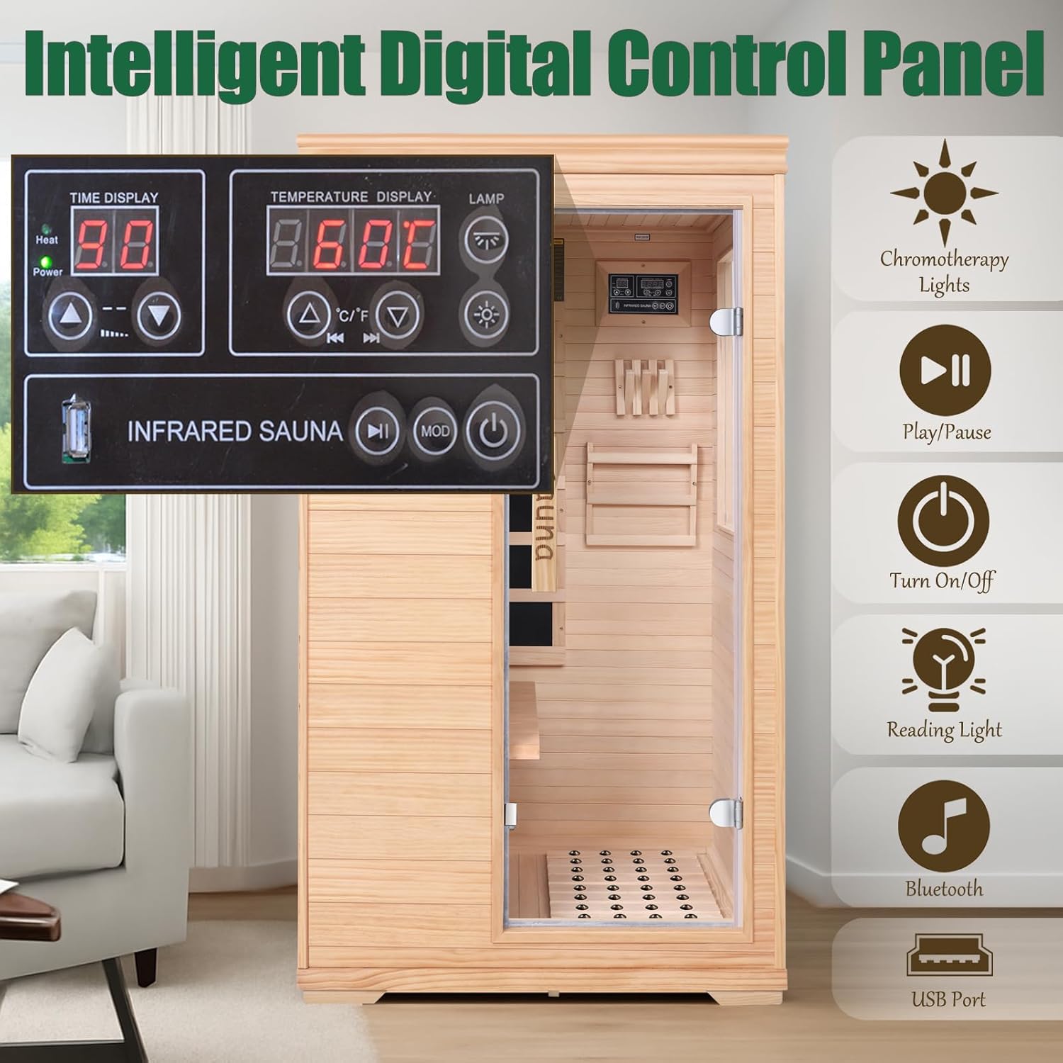 Infrared Japanese Sauna