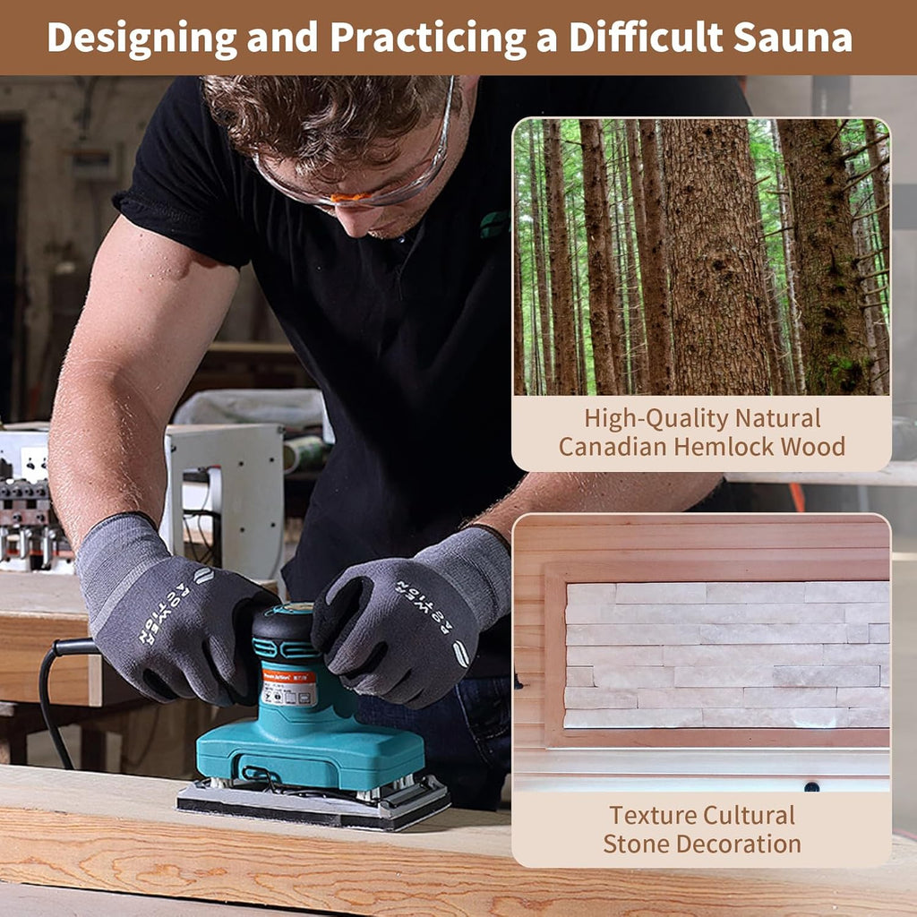 Saunas Home Canadian Hemlock Indoor