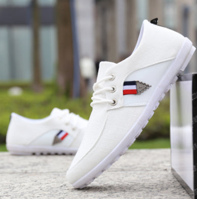 SoftStride Canvas Sport-Luxe Shoes