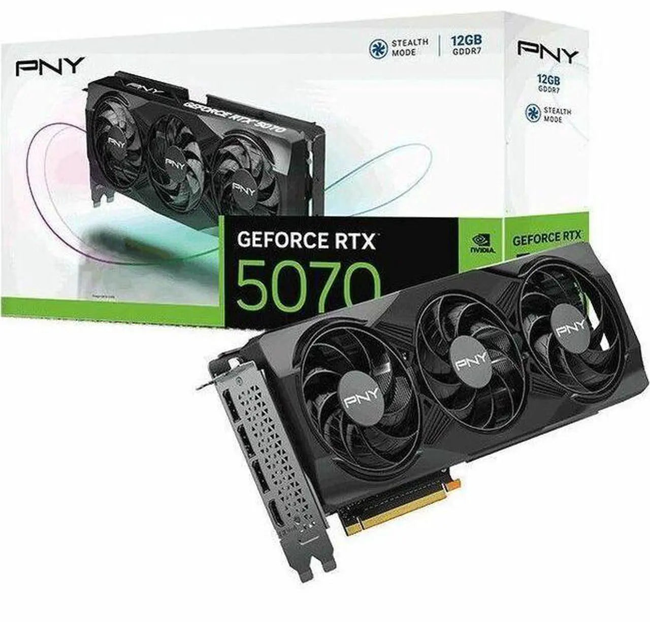 PNY GeForce RTX 5070 OC 12GB GDDR7 Video Card
