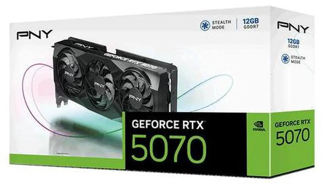 PNY GeForce RTX 5070 OC 12GB GDDR7 Video Card