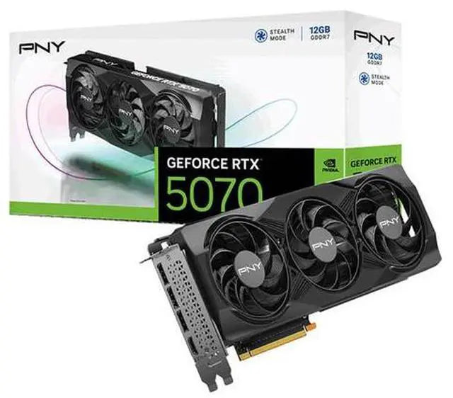 PNY GeForce RTX 5070 OC 12GB GDDR7 Video Card