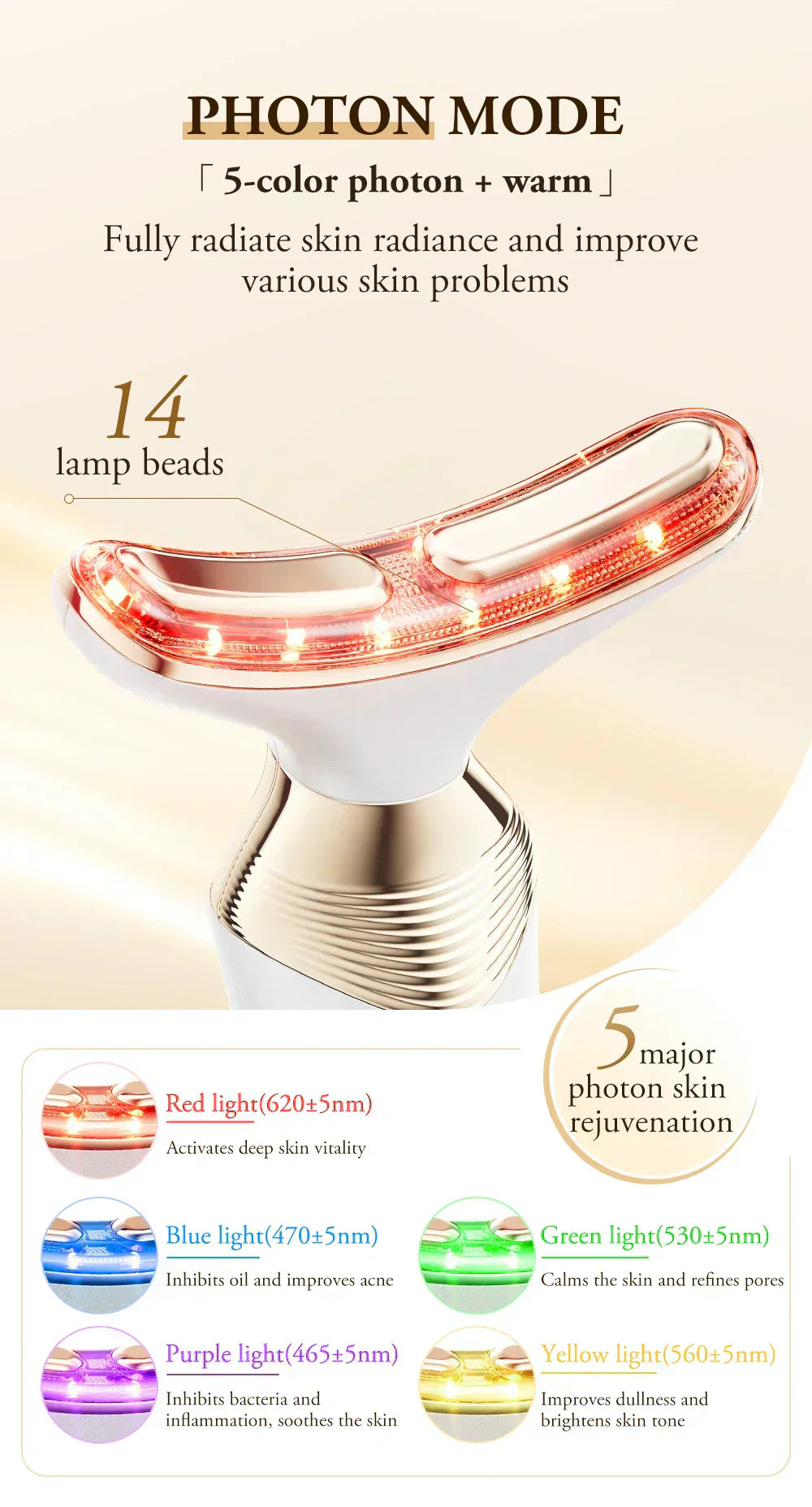 ANLAN Dual Polar Neck Beauty Device – Lift, Firm &amp; Rejuvenate Your Skin