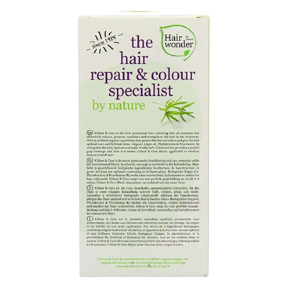 HAIR WONDER Colour & Care Organic #4.56 Auburn (For Beautiful And Glamorous Colour, Healthy, Strong And Silky Soft Hair) 100ml