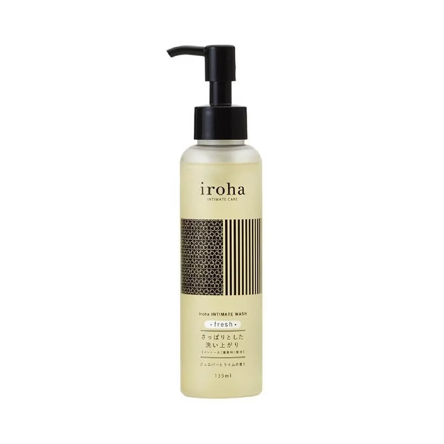 TENGA IROHA Intimate Wash Fresh Jasmine Lime Scent 135ml
