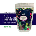 SVA Raatrani Plant-Based Hair Dye Kit - Jet Black Shade 200g
