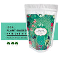 SVA Amara Plant-Based Hair Dye Kit - Medium Brown Shade 200g